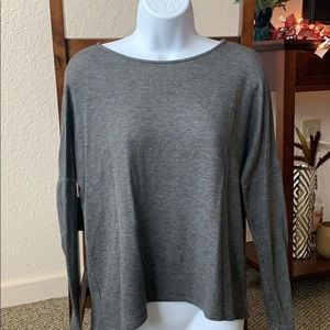 Grey long Sleeve top
